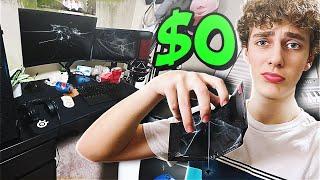 I used $0 to TRANSFORM my gaming setup! (w/ maono PD200x mic)