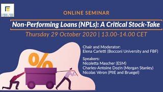 Non-performing loans (NPLs): a critical stock-take