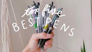 Top 5 Best Pens for Notetaking/studying and Journalling