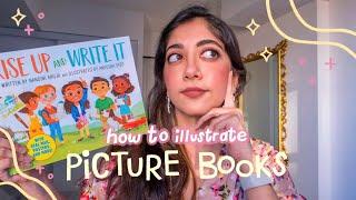   HOW I MAKE MY CHILDREN'S BOOKS!  picture book publishing process