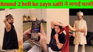 Round 2 hell ke zayn saifi ने लगाई फासी // r2h // round 2 hell comedy