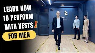 Instructions for performing with a suit elegantly for Mr. World Vietnam 2024 contestant