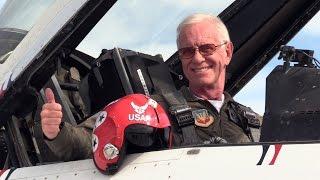 "Sully" Sullenberger Flies with the Thunderbirds