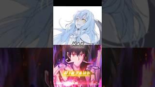 (the true creator) rimuru vs anos 100%  part 1  anos all forms vs rimuru the true creator)  #shorts