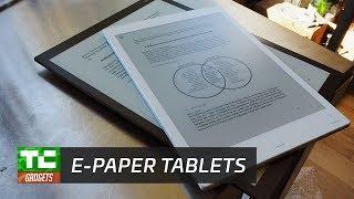 Sony and reMarkable's dueling e-paper tablets