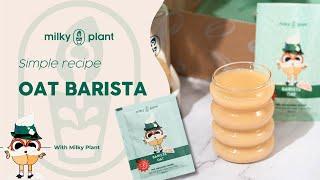 Oat Barista Blend Recipe | Perfect Dairy-Free Coffee & Latte Milk Alternative ️