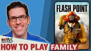 Flash Point Fire Rescue - How To Play - Family Version