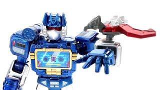 Soundwave VS Shockwave!!! Transformers Blokees Secret Chase Shining Galaxy Version Chefatron Review