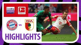 Bayern Munich v Augsburg | Bundesliga 23/24 | Match highlights