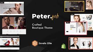 Peter - Boutique Theme For Creatives - Shopify Multipurpose Responsive Theme by TemplateTrip