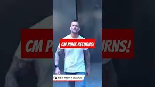 CM Punk Returns!