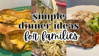 Easy Family Dinner Ideas | Quick & Simple | Budget Friendly Meals at Home