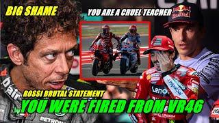 BIG SHOCKED, Rossi Brutal Statement After Pecco Helped by Marquez | MotoGP News 2024