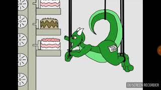 Dragon cake tester