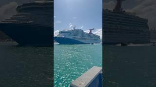 Carnival Sunrise departing Miami! #portmiami #carnivalcruiseline #carnivalsunrise