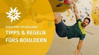 Regeln und Wissenswertes fürs Bouldern: Schwierigkeit, Technik, Tipps | Deutscher Alpenverein (DAV)