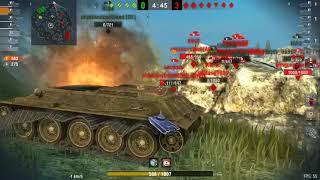 World of Tanks Blitz | A miracle win damage by KV-2