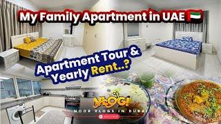 My 3BHK Apartment Tour Sharjah (UAE)- Cost of living||Yearly Rent||Location and Other Details•