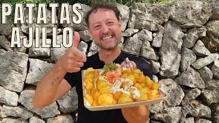 PATATAS AL AJILLO CON SALSA CREMOSA !  - GUILLE RODRIGUEZ