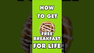 How To Get FREE Breakfast for Life #ad