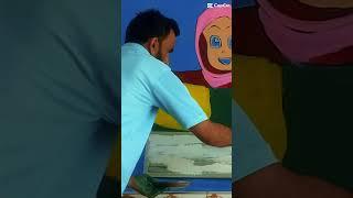 Amm jay banday has painting #rap #punjabisong #newsong #song #shortsvideo #bhangraboogie #shorts