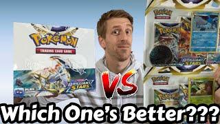 What Brilliant Stars Product Gives the Most Hits? 3 Pack Blister Vs Booster Box