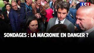 Sondages : la Macronie en danger ?