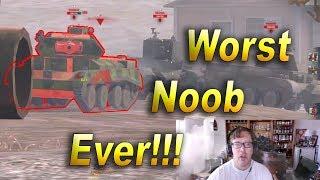 Worst Noob Ever - World of Tanks Blitz Gameplay Highlights by Wallerdog