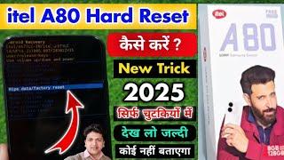 iTel a 80 Hard Reset Without PC | How to Unlock  iTel {A671L} Display Pattern, Pin Remove |