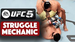 Using The New STRUGGLE MECHANIC on UFC 5 (EASY GUIDE) | EA SPORTS UFC 5