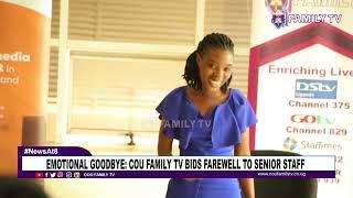 Emotional Goodbye COU Family TV Bids Farewell To Senior Staff