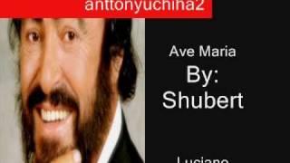 Ave Maria - Luciano Pavarotti, Andrea Bocelli, Mario Lanza, Plácido Domingo - By: Schubert
