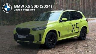 Jazda testowa BMW X5 z silnikiem diesla 30d (2024) | #bmtv #214