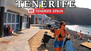 TENERIFE - The Safest Swimming Beach on the Island ️ 4K Walk ● 2024