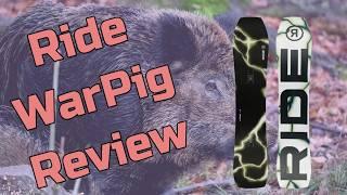 The 2025 Ride Warpig Snowboard Review