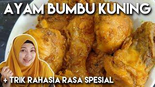 Resep Ayam Bumbu Kuning + Tips RAHASIA BIKIN TAMBAH NAMPOLLLL