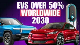 Global EV Takeover: My 50% by 2030 Call Beats IEA’s 40%+ Prediction!