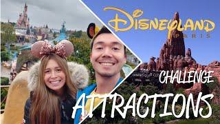 TOUTES LES ATTRACTIONS DE DISNEYLAND PARIS EN UNE SEULE JOURNEE - Vlog Challenge