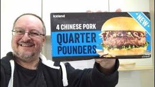 *NEW* Iceland Chinese Pork Quarter Pounders ~ Food Review