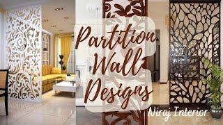 CNC cutting partition wall design idea Niraj Interior