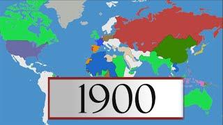 1900-й год на карте: Империи, Бурская война, Боксёрское восстание, Mercedes.