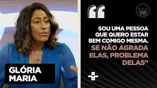 Glória Maria fala sobre maturidade e como lida com o tempo