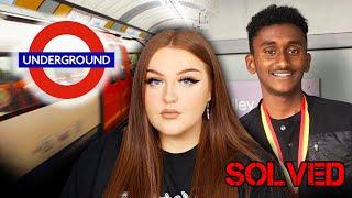 MURDERED ON THE LONDON UNDERGROUND