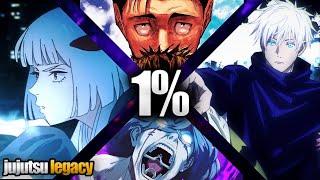 Jujutsu Legacy | Showcasing Every 1% Cursed technique [UPDATED] #jujutsulegacy