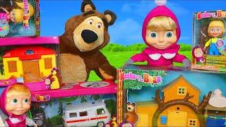 Casa de brinquedos e bonecas da Masha e o Urso