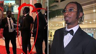 Philipe Ndour débarque avec son costume classe lors de la Reception royale de zeyna ndour et Adama