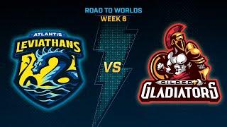 SMITE Pro League Road to Worlds Week 6 :Atlantis Leviathans Vs Gilded Gladiators