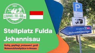 Wohnmobilstellplatz Fulda Johannesau: Ruhig, gepflegt, preiswert, groß