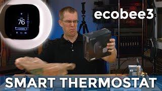 ecobee3 Smart Thermostat Installation, Review, and Wiring Discussion