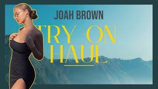 Joah Brown try-on haul #streetwear #tryon